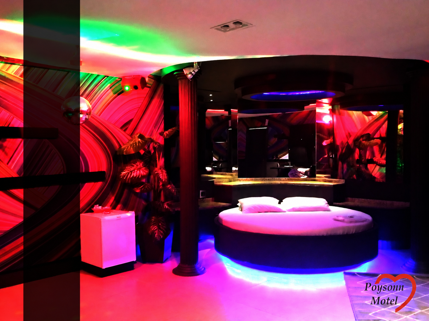 Ambiente do Poysonn Motel